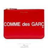 Comme Des Garcons CDG Huge Logo Wallet - SA5100HL Huge Logo Rød | 07592-KEWX