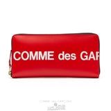 Comme Des Garcons CDG Huge Logo Wallet - SA0110HL Huge Logo Rød | 16025-LKXA