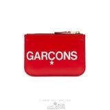 Comme Des Garcons CDG Huge Logo Wallet - SA8100HL Huge Logo Rød | 47813-YKZS