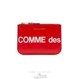 Comme Des Garcons CDG Huge Logo Wallet - SA8100HL Huge Logo Rød | 47813-YKZS