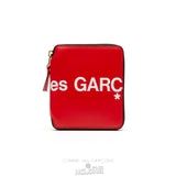 Comme Des Garcons CDG Huge Logo Wallet - SA2100HL Huge Logo Rød | 56217-AERK