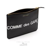 Comme Des Garcons CDG Huge Logo Wallet - SA5100HL Huge Logo Sort | 65947-OHXW