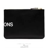 Comme Des Garcons CDG Huge Logo Wallet - SA5100HL Huge Logo Sort | 65947-OHXW