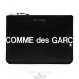 Comme Des Garcons CDG Huge Logo Wallet - SA5100HL Huge Logo Sort | 65947-OHXW