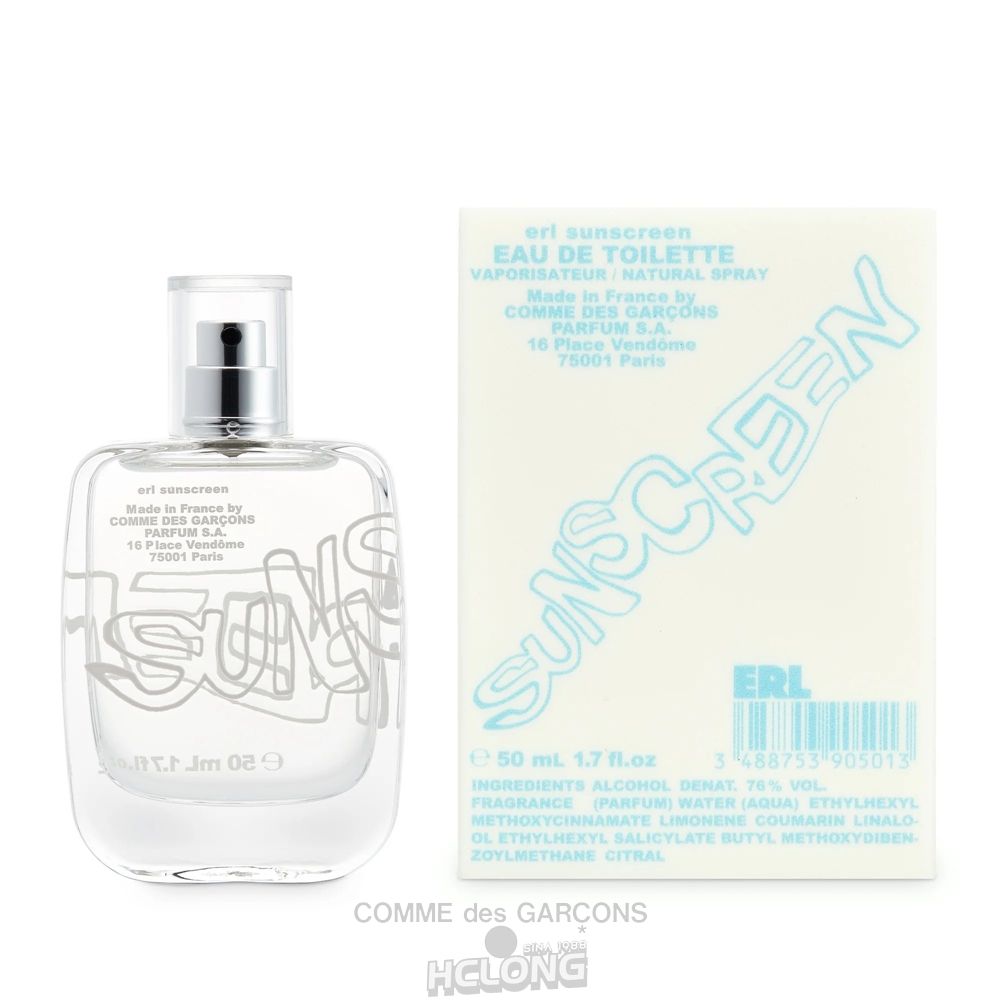 Comme Des Garcons CDG Parfum - ERL SUNSCREEN Limited Edition Eau De Toilette - (50ml) CDG Parfum | 18704-WOEK