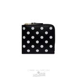 Comme Des Garcons CDG Polka Dot Wallet - SA3100PD Polka Dots Printed Sort | 31689-CQEN