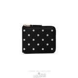 Comme Des Garcons CDG Polka Dot Wallet - SA7100PD Polka Dots Printed Sort | 57369-AWCG