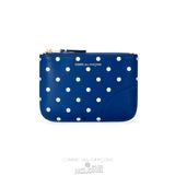 Comme Des Garcons CDG Polka Dot Wallet - SA8100PD Polka Dots Printed Blå | 72385-NXCF