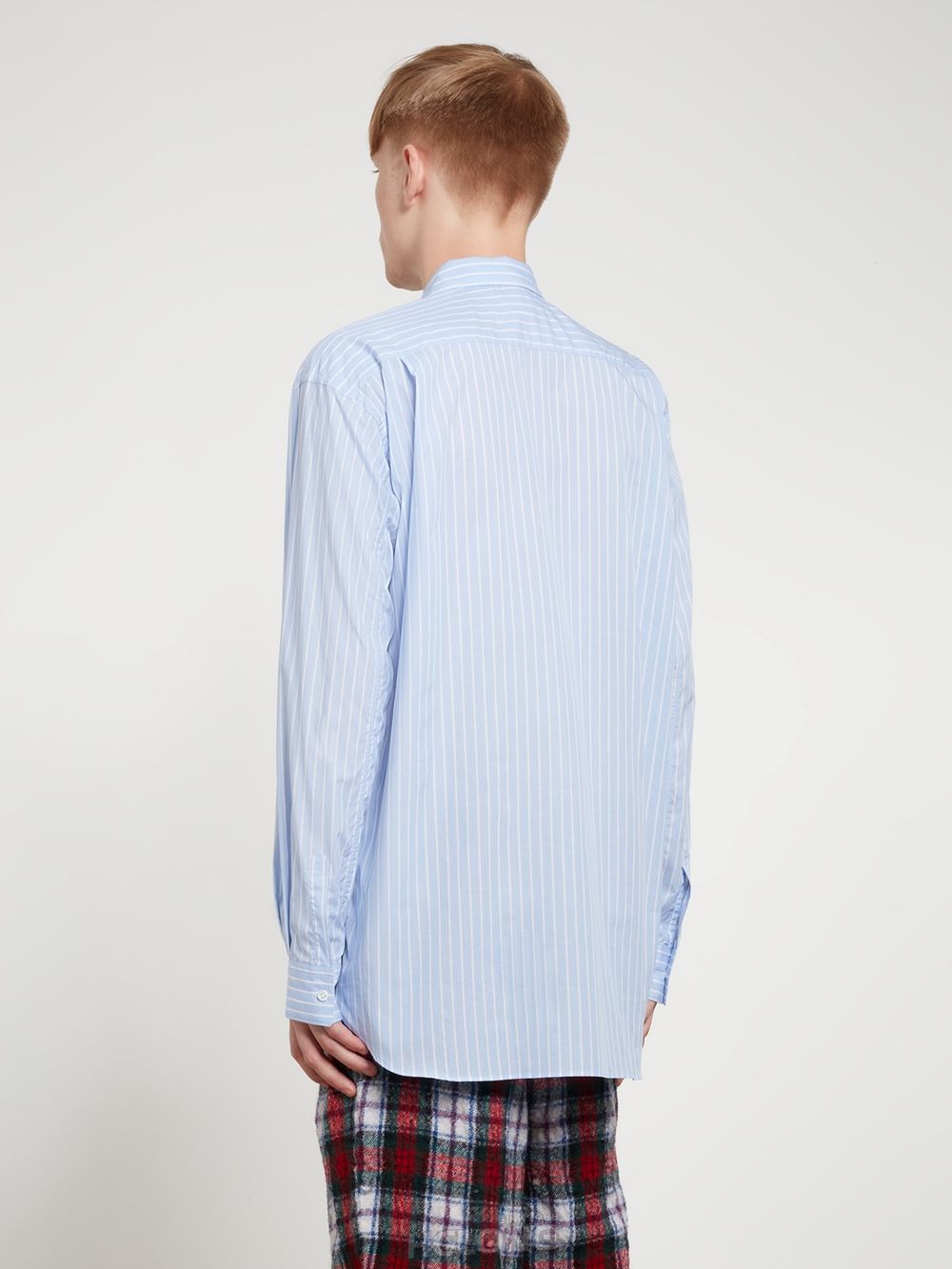 Comme Des Garcons CDG Shirt Forever - Classic Fit Stripe Shirt Toppe Herre Stripe 106 | 19705-OUDA