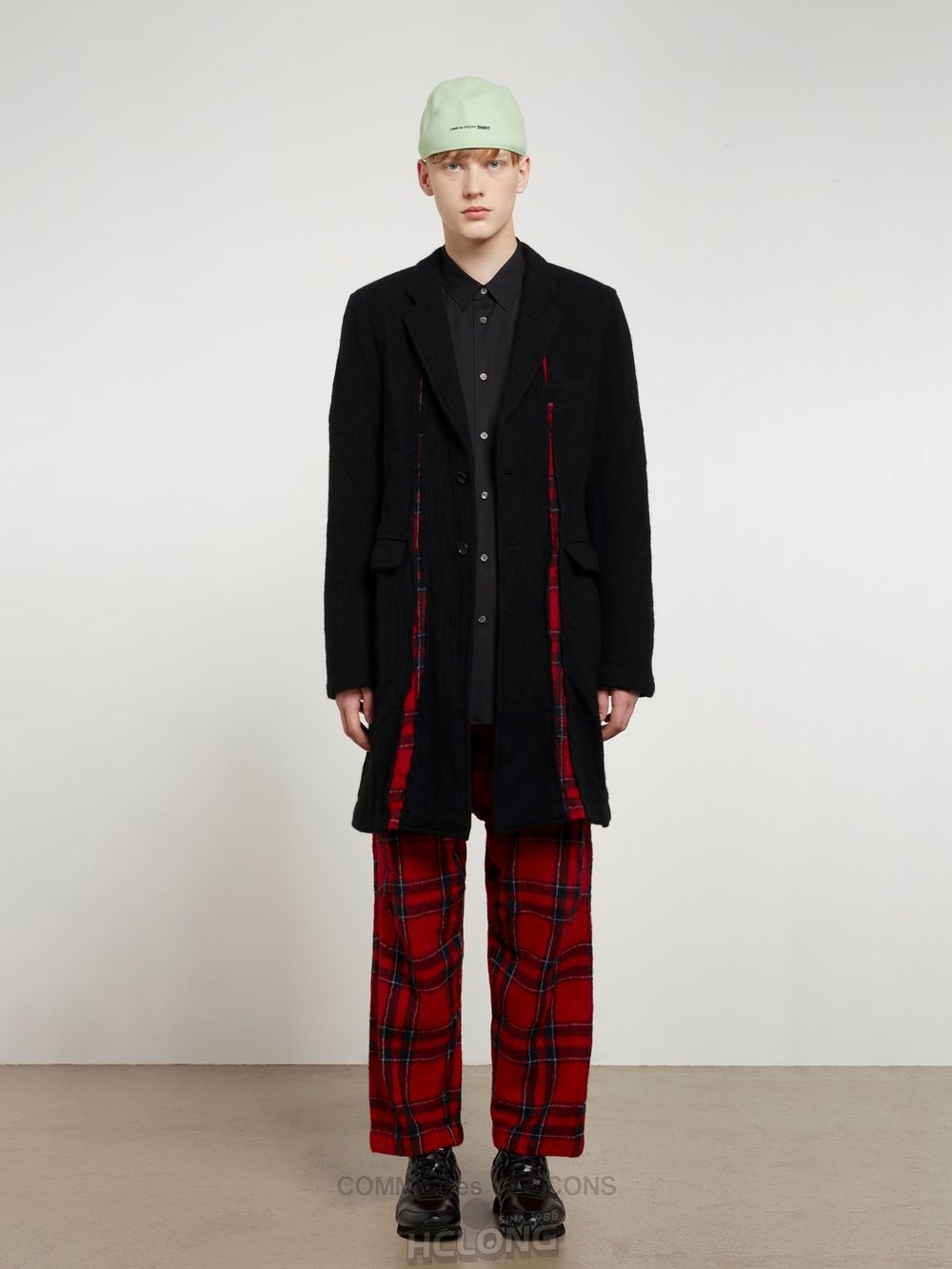 Comme Des Garcons CDG Shirt Forever - Classic Fit Poplin Shirt Toppe Herre Sort | 61987-PBGV