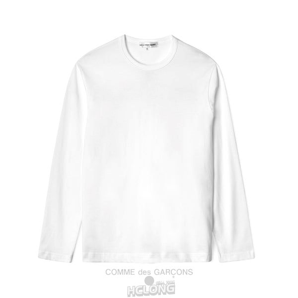 Comme Des Garcons CDG Shirt Forever / FZ-T001-PER-4 / L/S T-Shirt Long Sleeve Herre Hvide | 45892-HECG