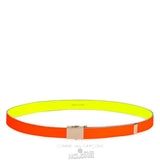 Comme Des Garcons CDG Super Fluo Belt - SA0910SF All Belts Yellow/Orange | 59604-NMYG