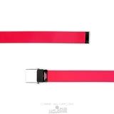 Comme Des Garcons CDG Super Fluo Belt - SA0910SF All Belts Pink/Yellow | 82637-ZBQV