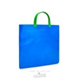 Comme Des Garcons CDG Super Fluo Tote Bag - SA9000SF Super Fluo Blue/Orange | 61572-IYGF