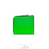 Comme Des Garcons CDG Super Fluo Wallet - SA3100SF Super Fluo Blue/Green | 04172-RBAP