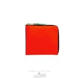 Comme Des Garcons CDG Super Fluo Wallet - SA3100SF Super Fluo Orange/Blue | 34795-ZBIP