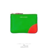 Comme Des Garcons CDG Super Fluo Wallet - SA8100SF Super Fluo Blue/Green | 41605-EGMT