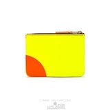 Comme Des Garcons CDG Super Fluo Wallet - SA8100SF Super Fluo Pink/Yellow | 58109-GYVM