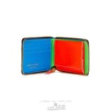 Comme Des Garcons CDG Super Fluo Wallet - SA7100SF Super Fluo Grøn | 61430-WCLD