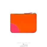 Comme Des Garcons CDG Super Fluo Wallet - SA8100SF Super Fluo Orange | 63471-ZWOH