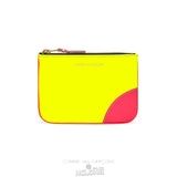 Comme Des Garcons CDG Super Fluo Wallet - SA8100SF Super Fluo Orange | 63471-ZWOH