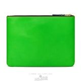 Comme Des Garcons CDG Super Fluo Wallet - SA5100SF Super Fluo Green/Orange | 73910-XYEZ