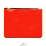 Comme Des Garcons CDG Super Fluo Wallet - SA5100SF Super Fluo Green/Orange | 73910-XYEZ