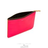 Comme Des Garcons CDG Super Fluo Wallet - SA5100SF Super Fluo Pink/Yellow | 74385-WZVT