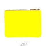 Comme Des Garcons CDG Super Fluo Wallet - SA5100SF Super Fluo Pink/Yellow | 74385-WZVT