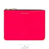 Comme Des Garcons CDG Super Fluo Wallet - SA5100SF Super Fluo Pink/Yellow | 74385-WZVT