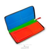 Comme Des Garcons CDG Super Fluo Wallet - SA0110SF Super Fluo Grøn | 78349-SKHB