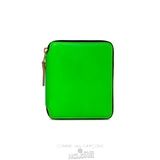 Comme Des Garcons CDG Super Fluo Wallet - SA2100SF Super Fluo Grøn | 81364-AMST