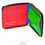 Comme Des Garcons CDG Super Fluo Wallet - SA2100SF Super Fluo Blå | 90231-QNUT