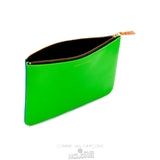 Comme Des Garcons CDG Super Fluo Wallet - SA5100SF Super Fluo Blue/Green | 92178-ALVW