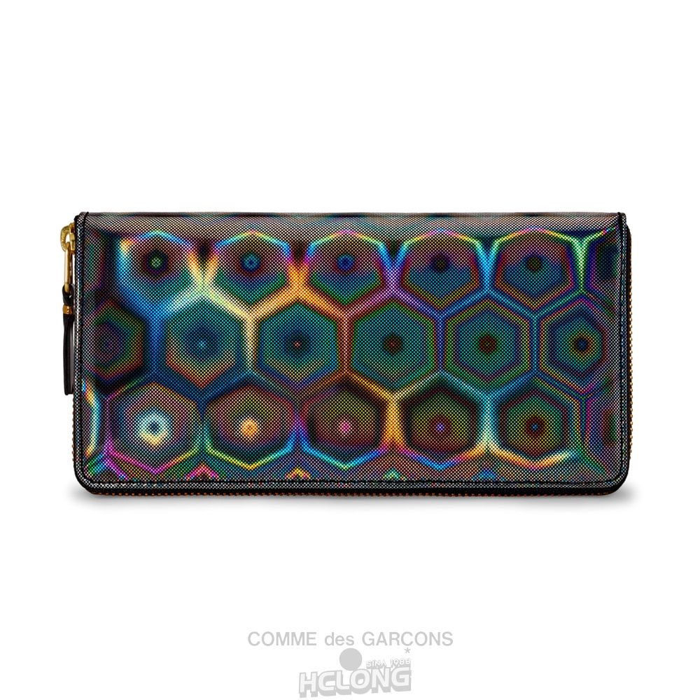 Comme Des Garcons CDG Wallet - Black Rainbow Wallet - SA011BR Black Rainbow Sort | 23674-MYOL