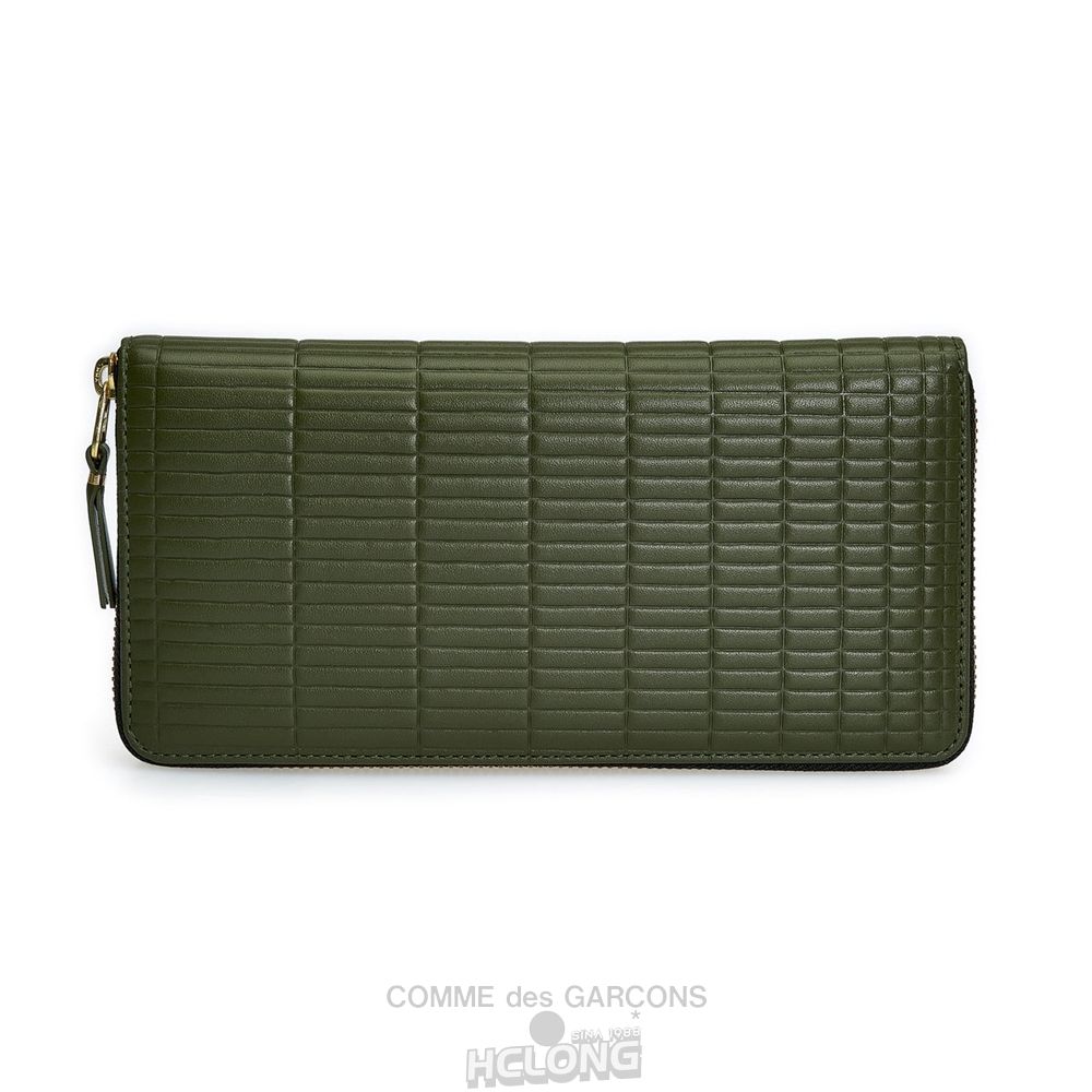 Comme Des Garcons CDG Wallet - Brick Wallet - SA0110BK Brick Khaki | 01942-NPMW