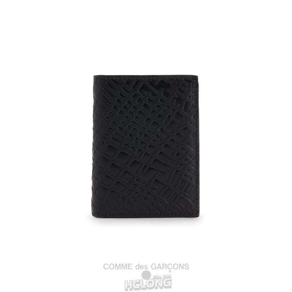 Comme Des Garcons CDG Wallet - Embossed Roots Bifold Wallet - SA0641ER Embossed Roots & Forest Sort | 49632-FYNI