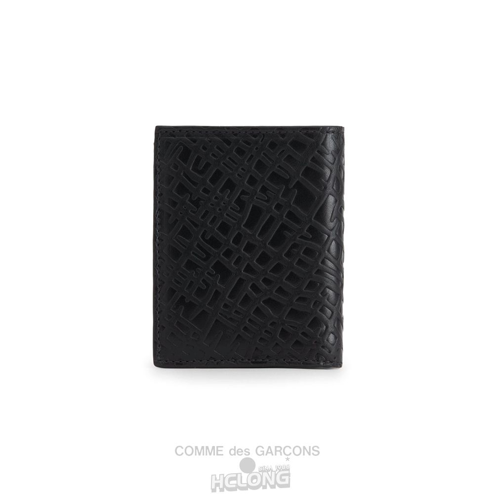 Comme Des Garcons CDG Wallet - Embossed Roots Bifold Wallet - SA0641ER Embossed Roots & Forest Sort | 49632-FYNI