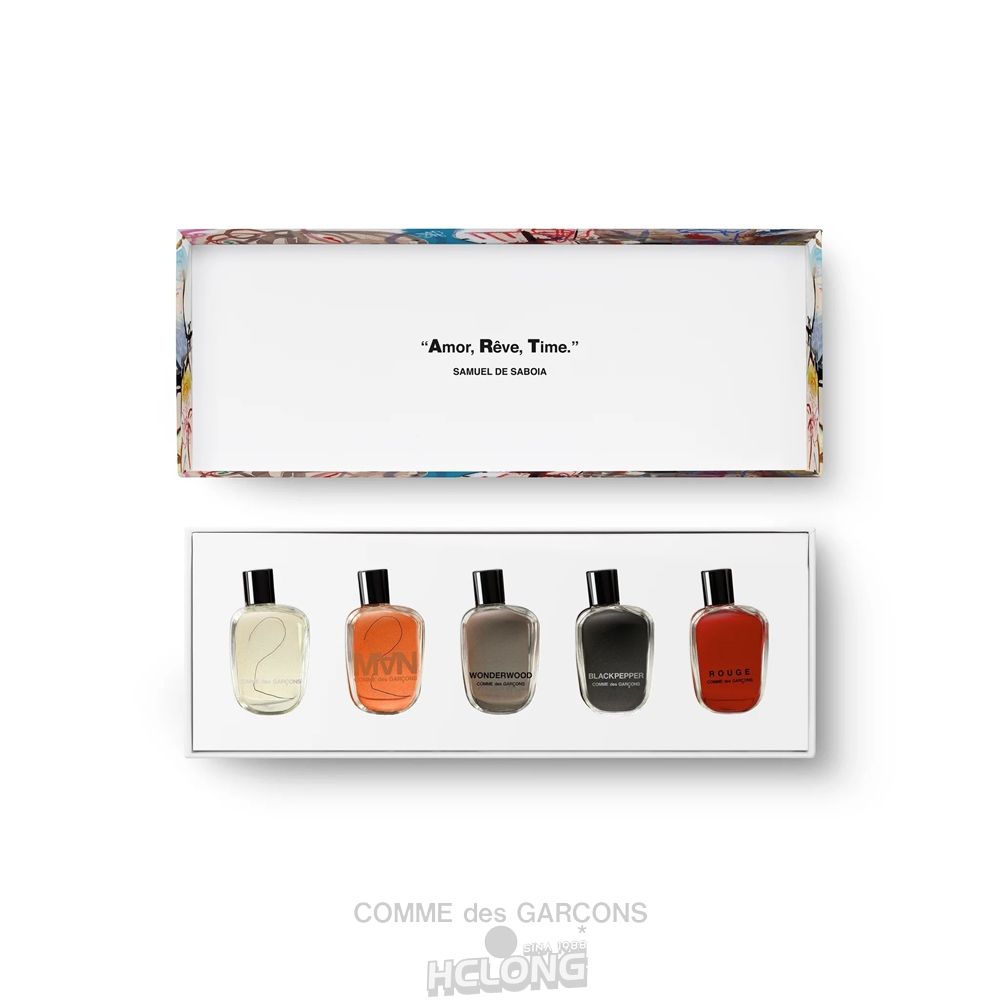 Comme Des Garcons COMME des GARÇONS x SAMUEL DE SABOIA DISCOVERY SET - 5 miniature flasks of 9ml each CDG Parfum | 80539-SYFU