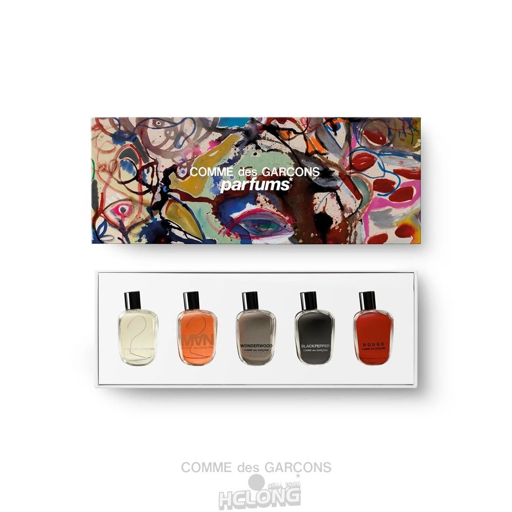 Comme Des Garcons COMME des GARÇONS x SAMUEL DE SABOIA DISCOVERY SET - 5 miniature flasks of 9ml each CDG Parfum | 80539-SYFU