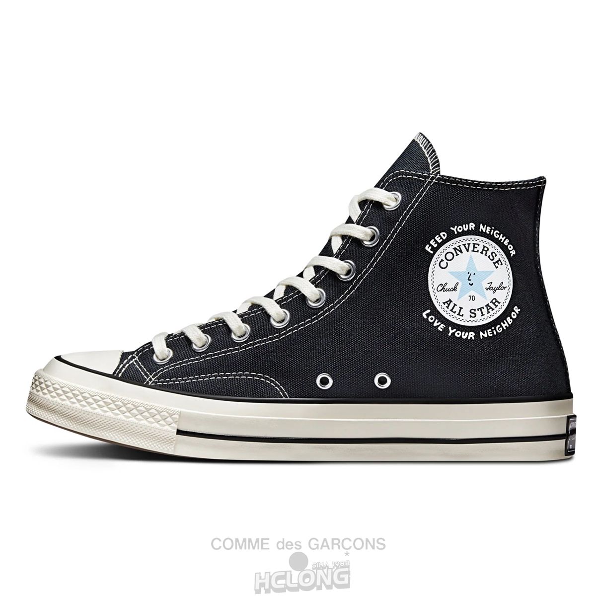 Comme Des Garcons CONVERSE x SKY HIGH FARM Workwear Chuck 70 High Top Unisex Sort | 32648-SCHX