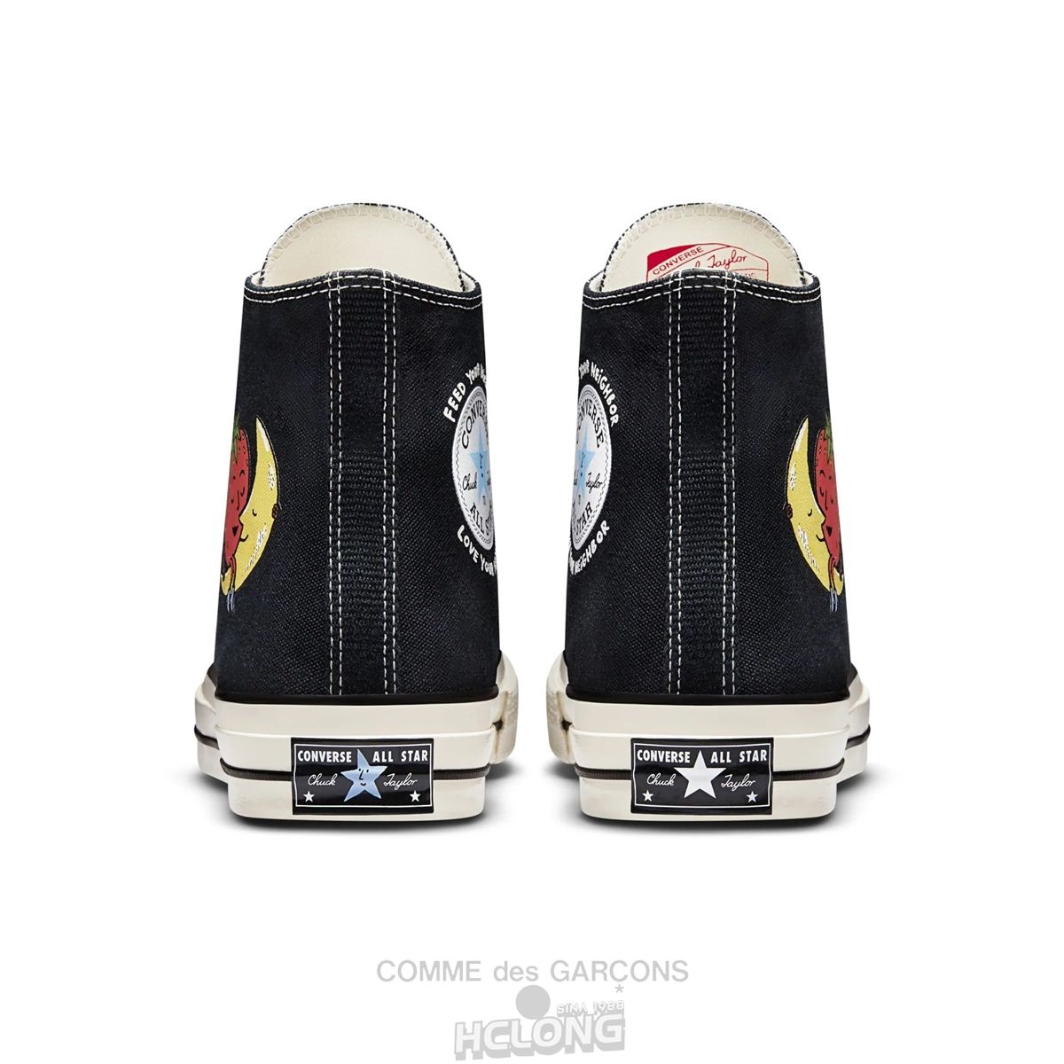 Comme Des Garcons CONVERSE x SKY HIGH FARM Workwear Chuck 70 High Top Unisex Sort | 32648-SCHX