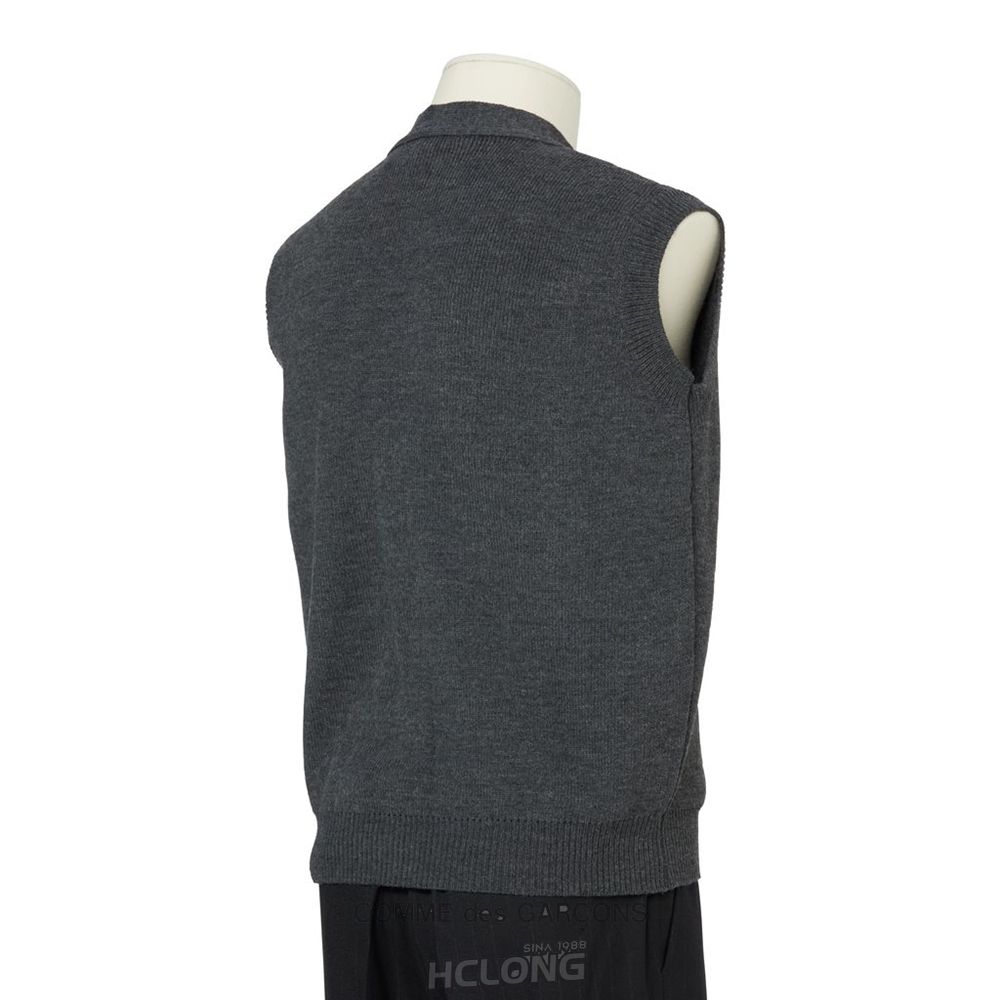 Comme Des Garcons HD x Lochaven Grey Zip Vest Vests Herre | 93845-LVIQ