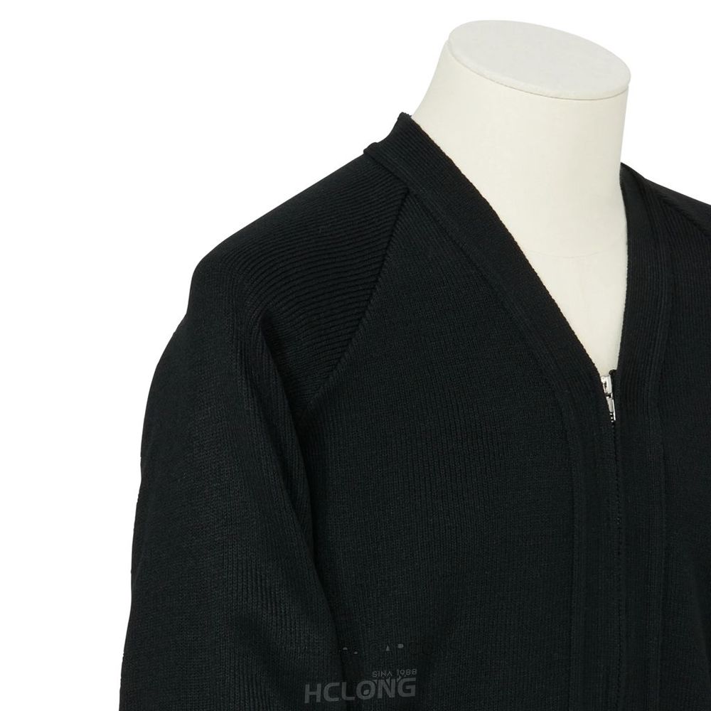 Comme Des Garcons HD x Lochaven Zip Cardigan Overtøj Herre Sort | 25098-HJZC