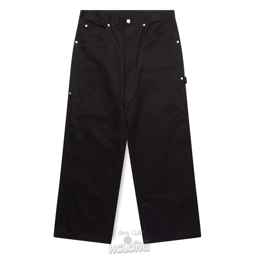 Comme Des Garcons Homme - Carpenter Pants Bukser Herre Sort | 24809-PMDN