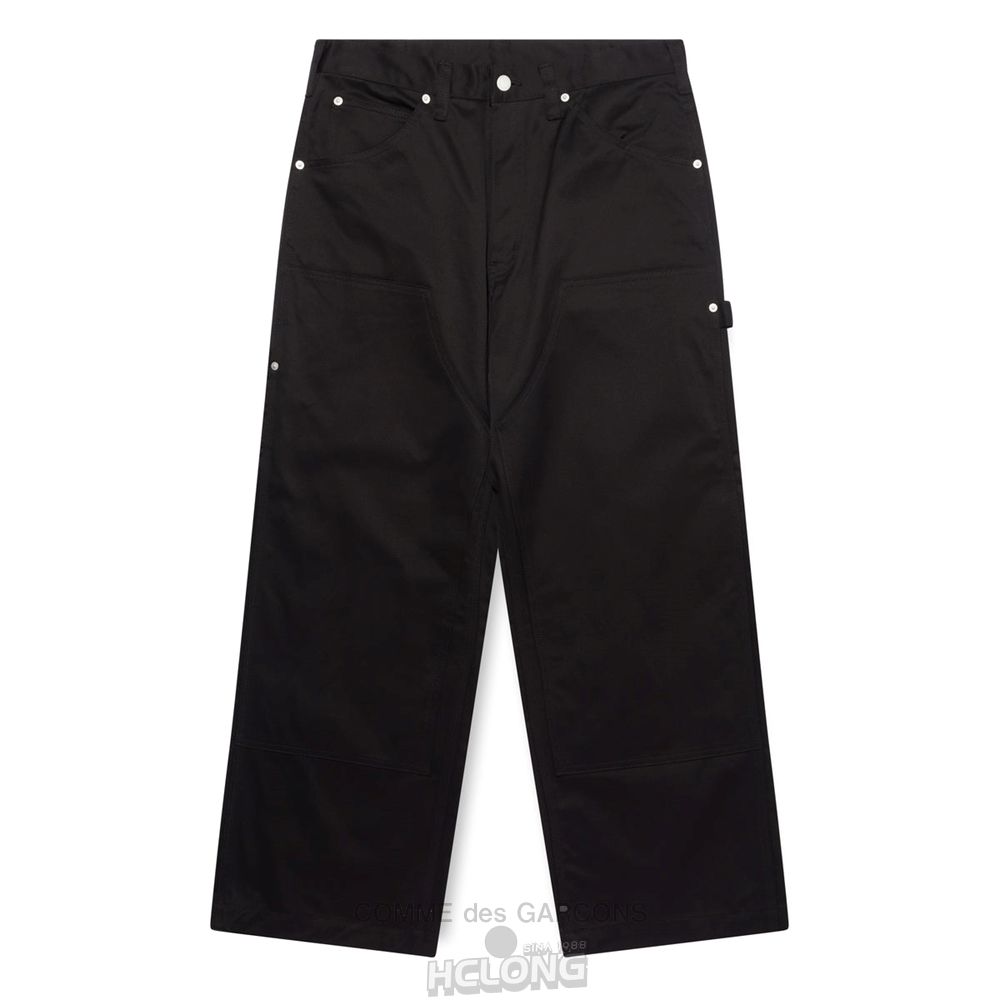 Comme Des Garcons Homme - Carpenter Pants Bukser Herre Sort | 24809-PMDN