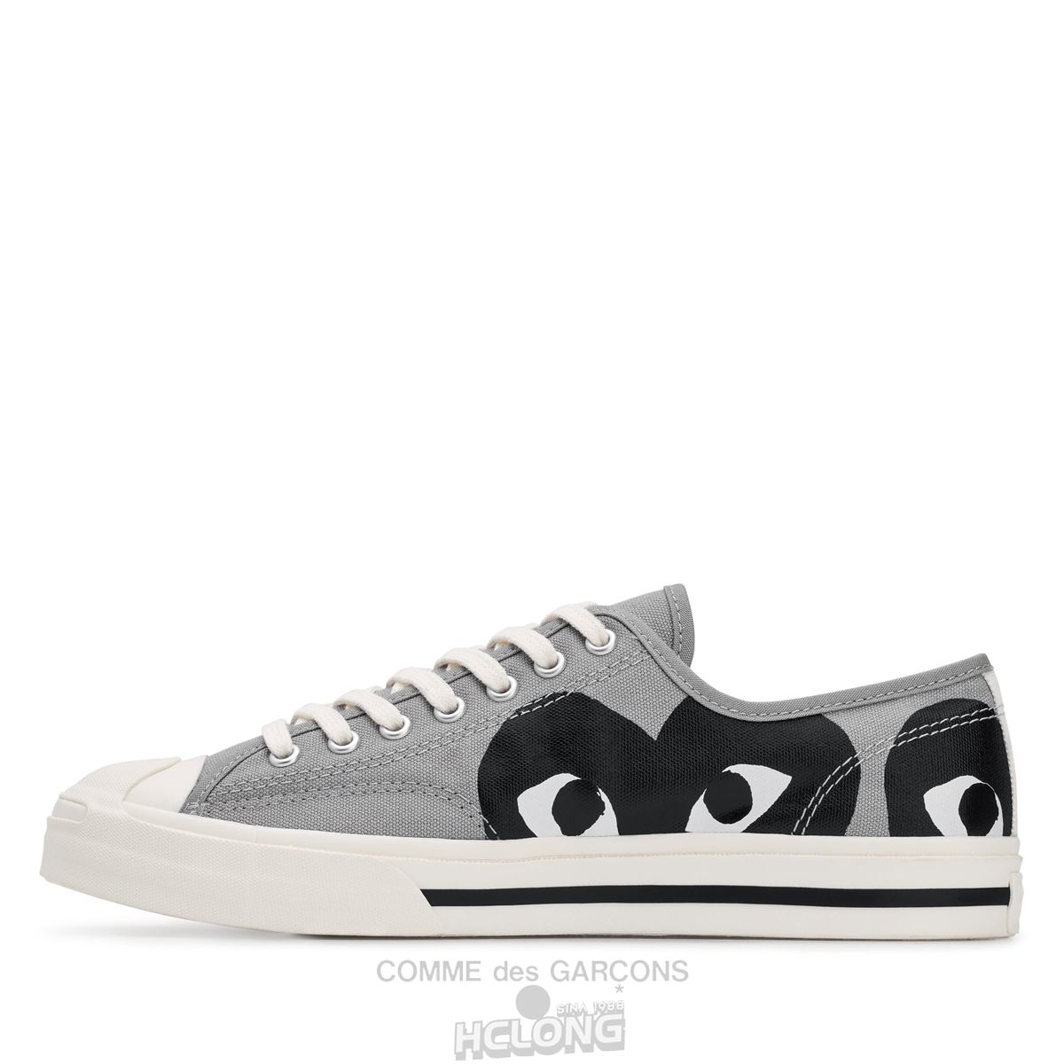 Comme Des Garcons Play Converse Low Top Black Heart Jack Purcell Sneakers Low Top Unisex Sort | 08495-GTRJ