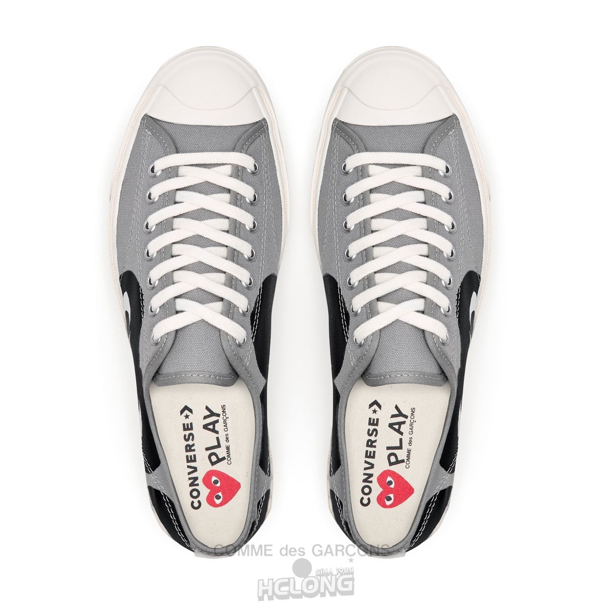 Comme Des Garcons Play Converse Low Top Black Heart Jack Purcell Sneakers Low Top Unisex Sort | 08495-GTRJ