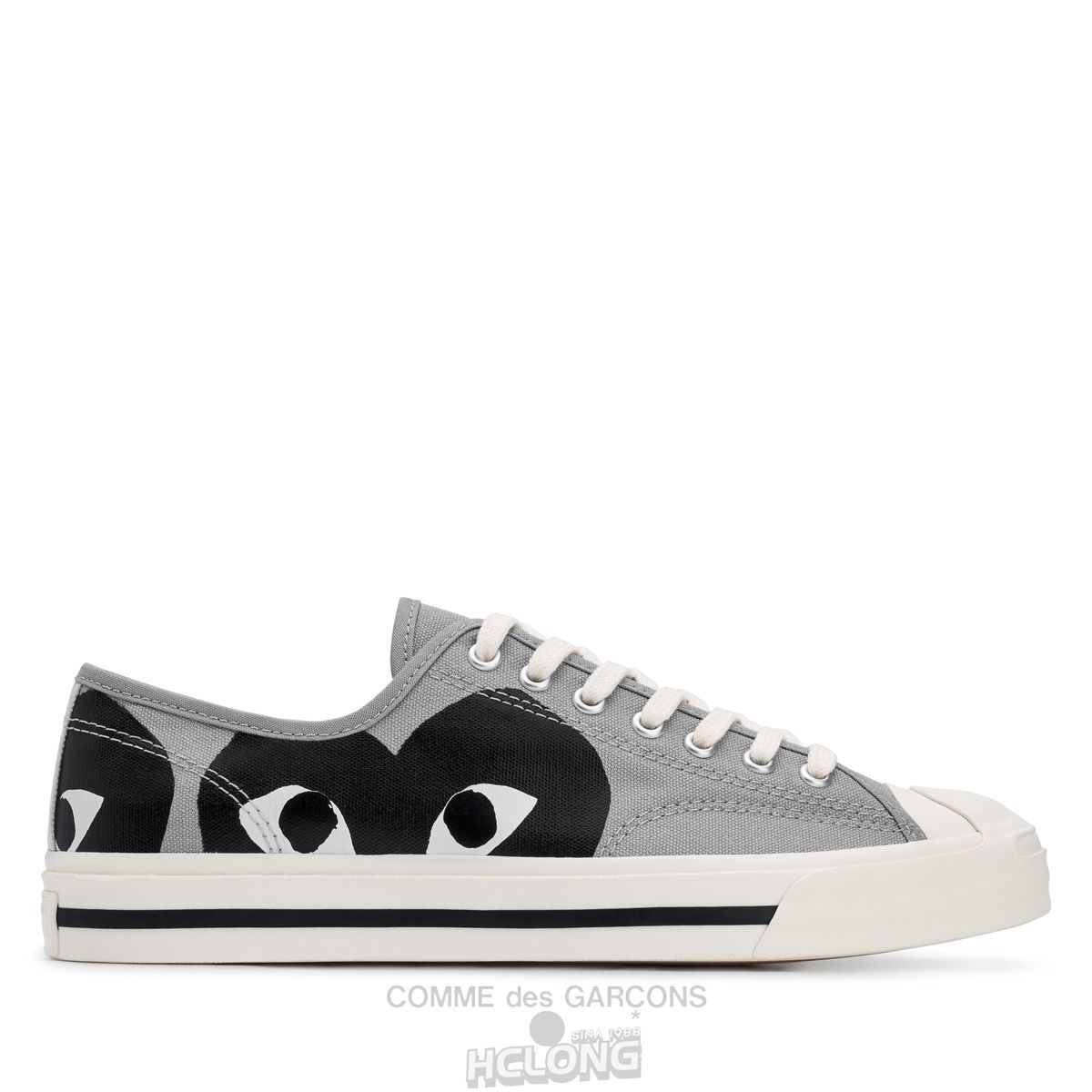 Comme Des Garcons Play Converse Low Top Black Heart Jack Purcell Sneakers Low Top Unisex Sort | 08495-GTRJ