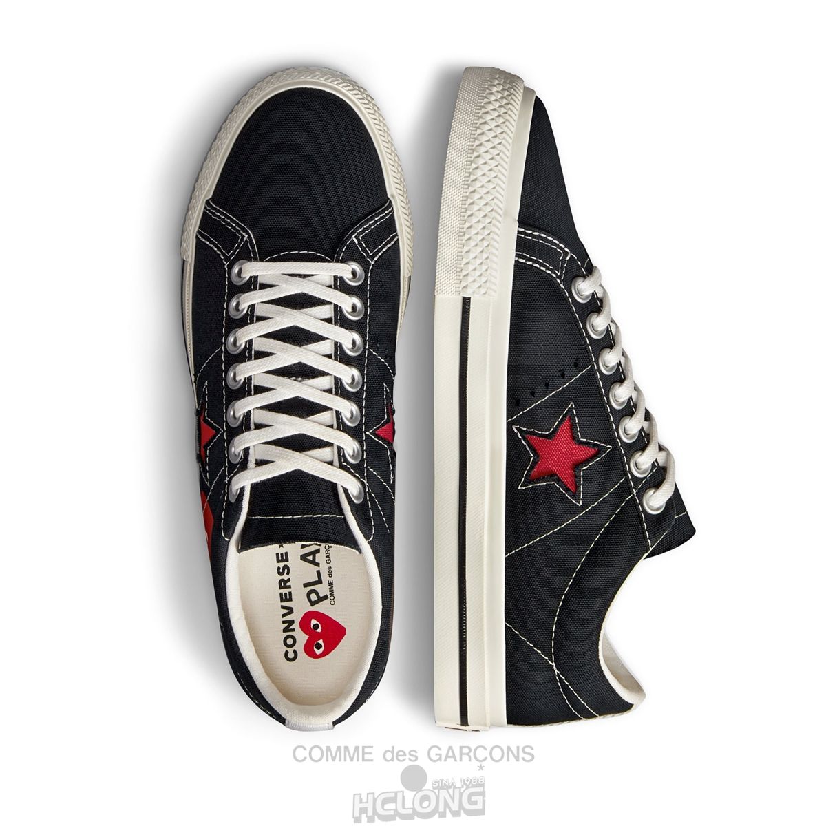 Comme Des Garcons Play Converse Red Heart One Star Low Top Unisex Sort | 61304-ANKI